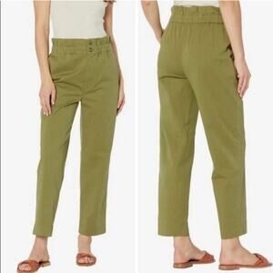 Madewell Paperbag Tapered Pants High Rise